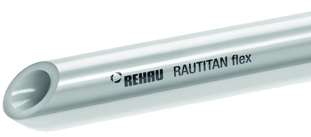Труба Rehau Rautitan Flex 16 x 2,2 мм, 100 м, RAU-PE-Xa, 10 бар, серебристая (цена за 1 метр)